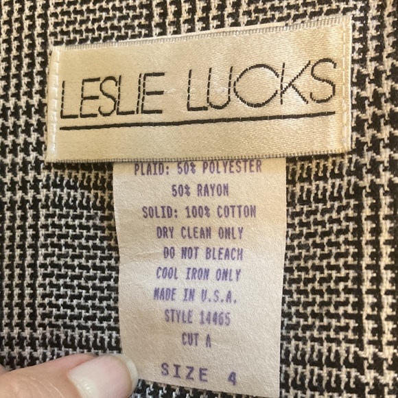 Stunning vintage LESLIE LUCKS jacket - Picture 13 of 13